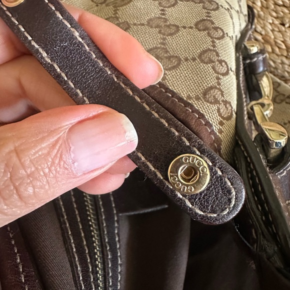 Gucci GG Canvas Medium Pelham Hobo Bag VTG - Picture 11 of 14